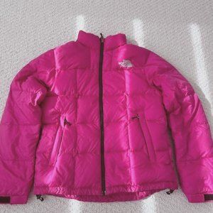 Female The North Face feather Jacket